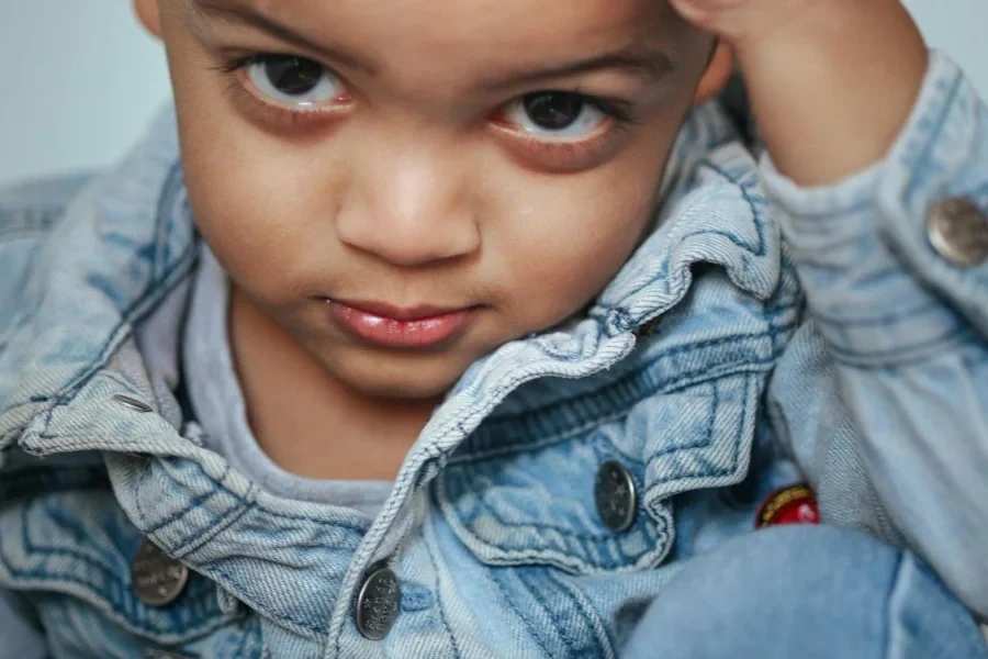 Portrait of a Boy Sitting