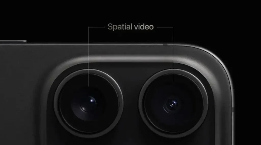 Spatial video captured by iPhone 15 Pro.