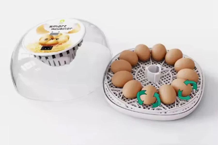 Visible Hatching M12 Chicken Egg Electric Incubator