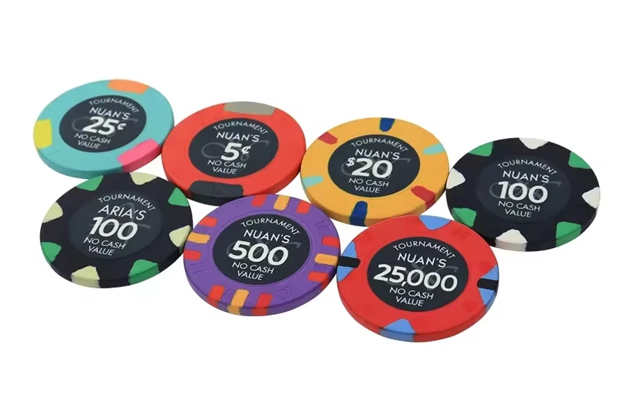 Wholesale Luxury 39mm 10g Ceramic Poker Chips