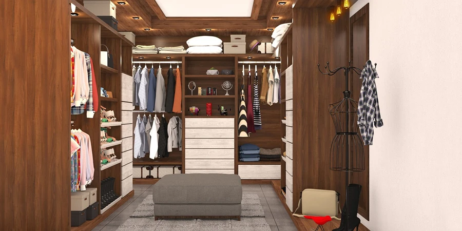 clothes, cabinet, interior