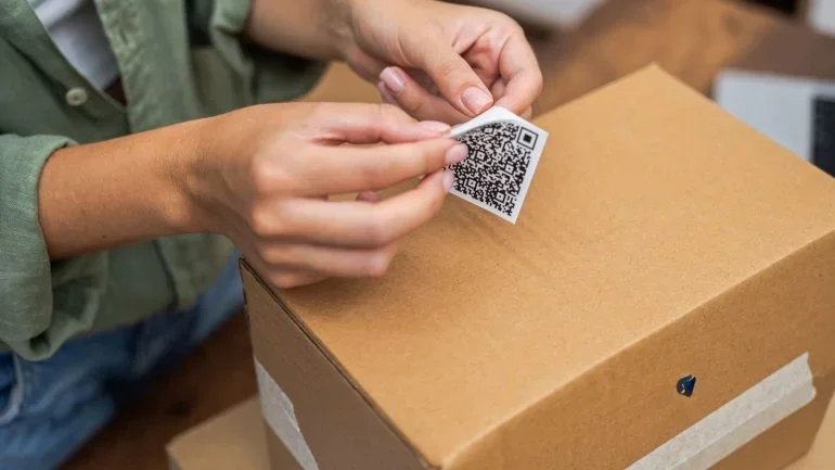 packaging QR codes