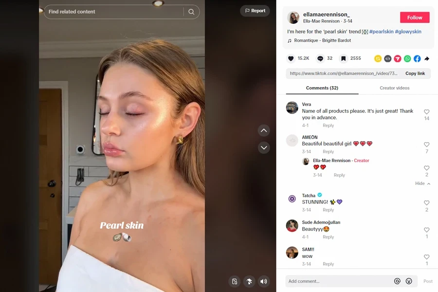 snapshot from tiktok