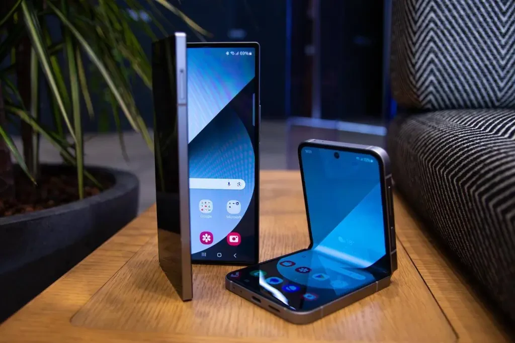 the Samsung foldable phones came out in July, 2024