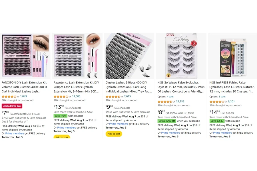 top-selling Fan Eyelashes