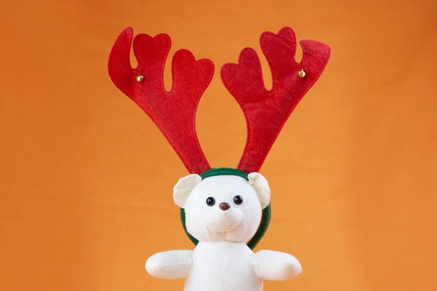 A Teddy Bear with Antlers