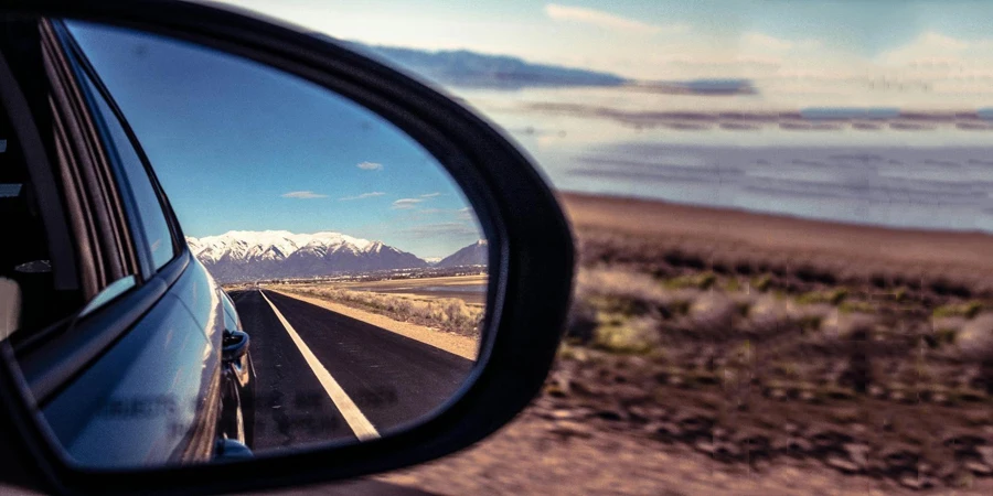 Black Framed Wing Mirror