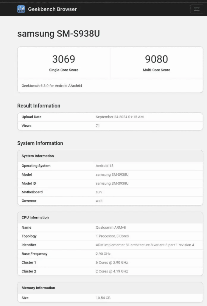 CPU performance