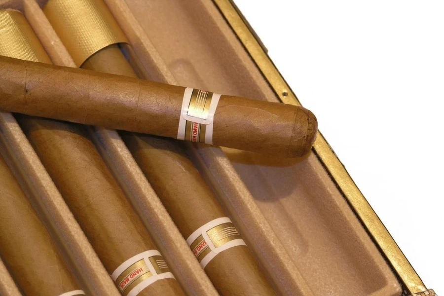 Cigars in the Cigar Case