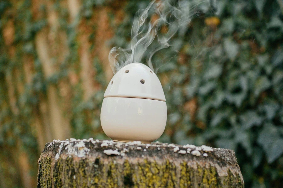 Close-Up Shot of a Humidifier