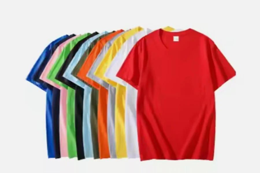 Cotton Feel Polyester T-Shirts