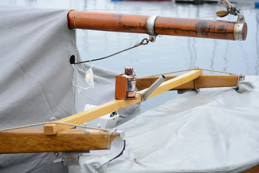 Covered Ship Bow and Life Boat