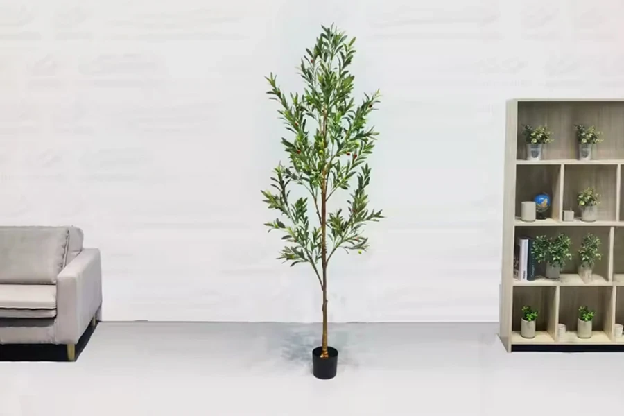 Factory Direct Quick Delivery Artificial Olive Tree for Home and Office Decoration