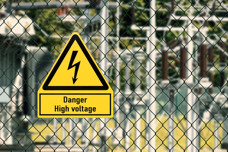 High voltage electricity Symbol