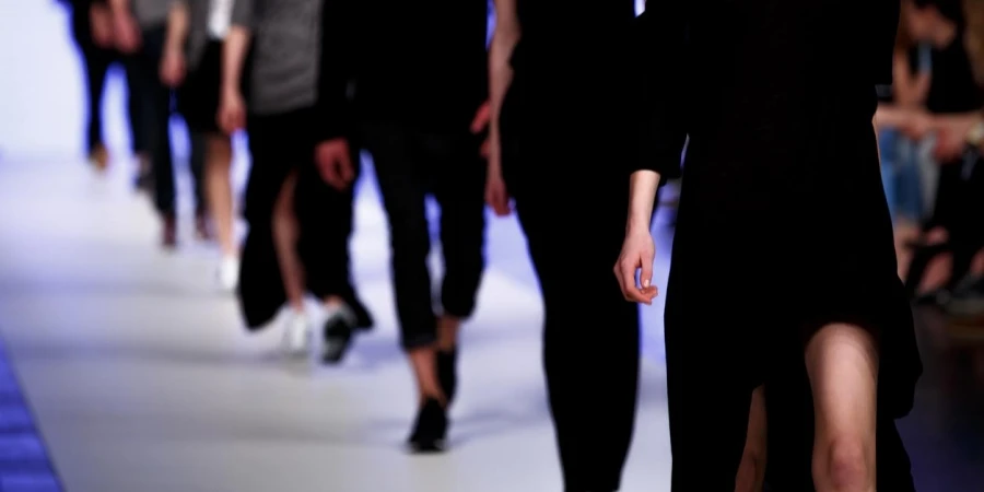 Models Walking the Catwalk