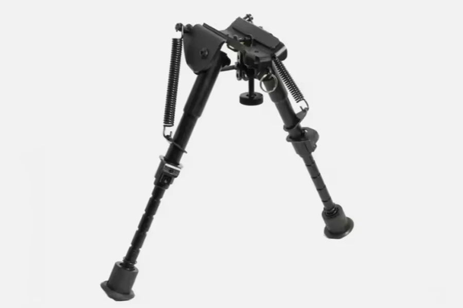 Outdoor adjustable 6-9inches Black Bipods