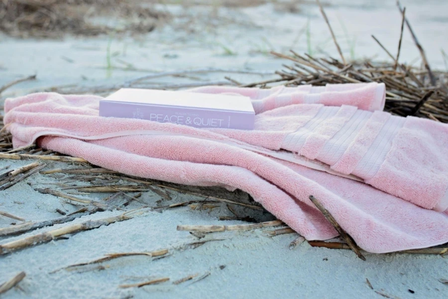 Pink Beach Towel