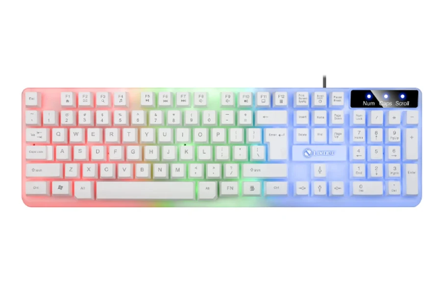 RGB Backlit Wired Gaming Keyboard and Mouse Combo