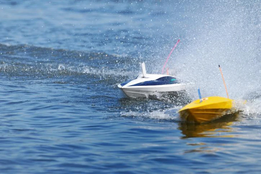 Radio controlled boat