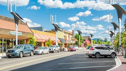 Roadside electric vehicle charging