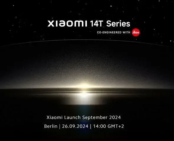 Xiaomi 14T series launch event