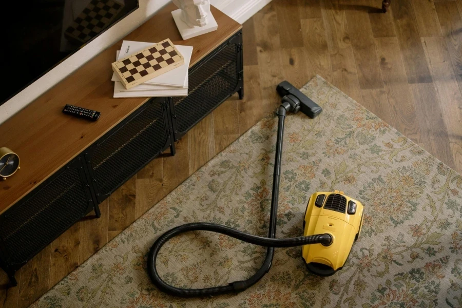 Yellow and Black Vacuum Cleaner