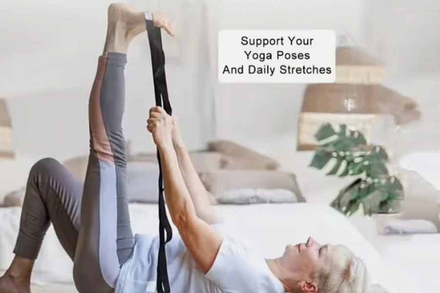 Yoga Stretching Strap Belt