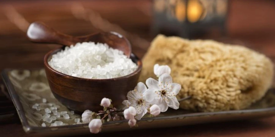 Zen bath still life