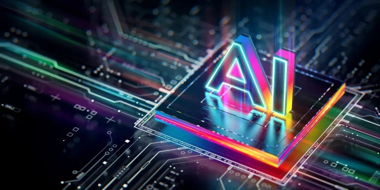 An illustration of an AI model