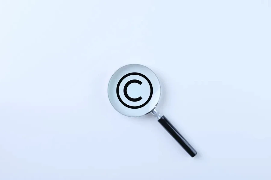 An illustration of copyright protection