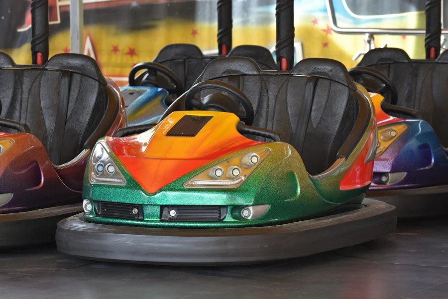 bumper cars, ride, fair