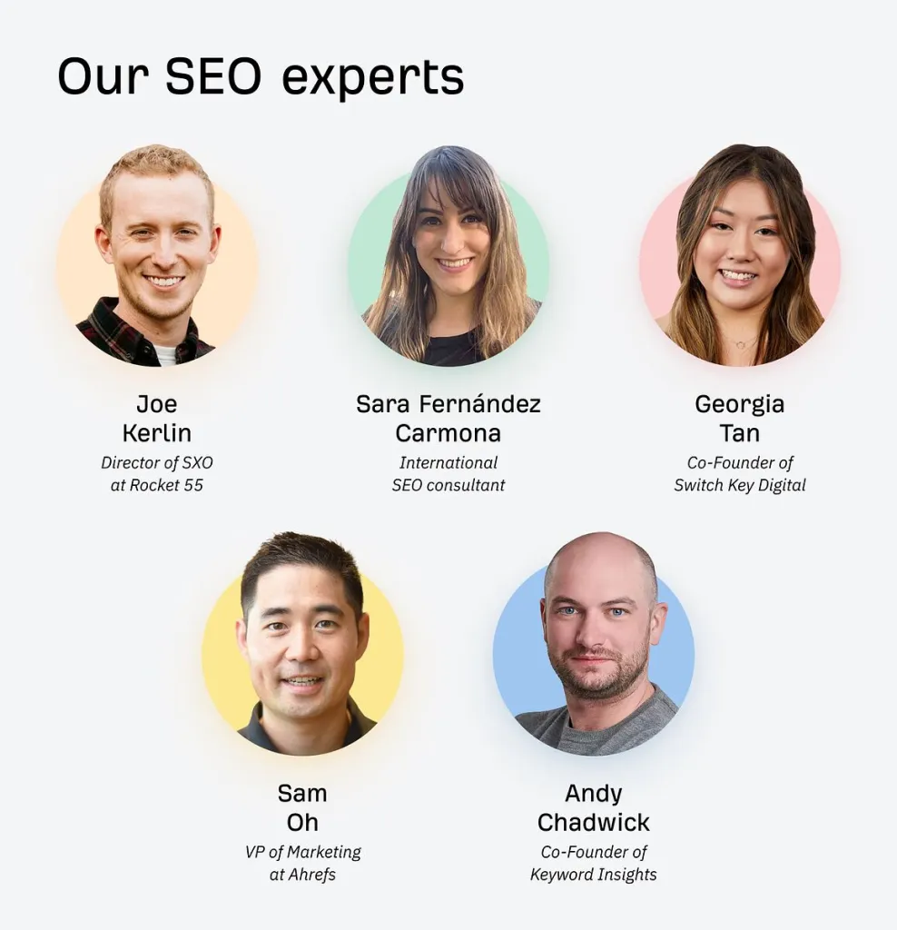 sxo experts who contributed to this post