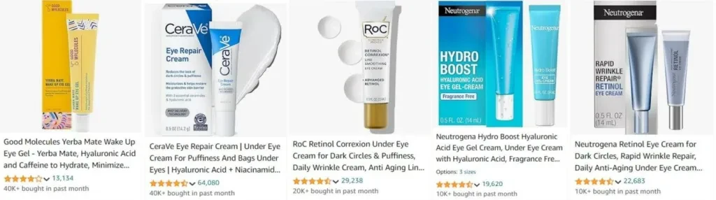 the eye cream