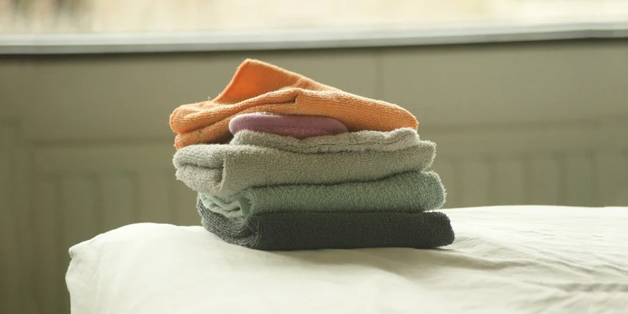 towel, fold, laundry