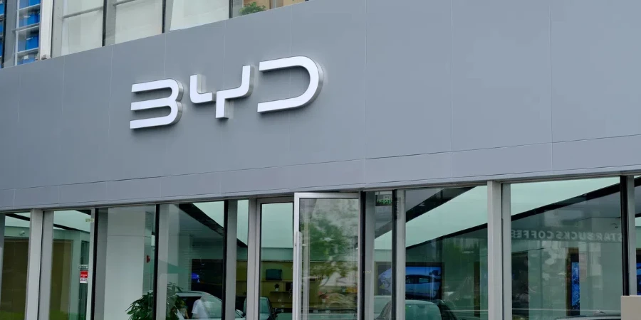 BYD car store