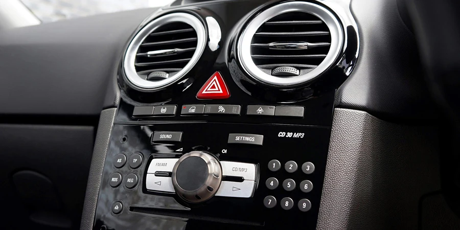 Close-Up Shot of Car Air Vents