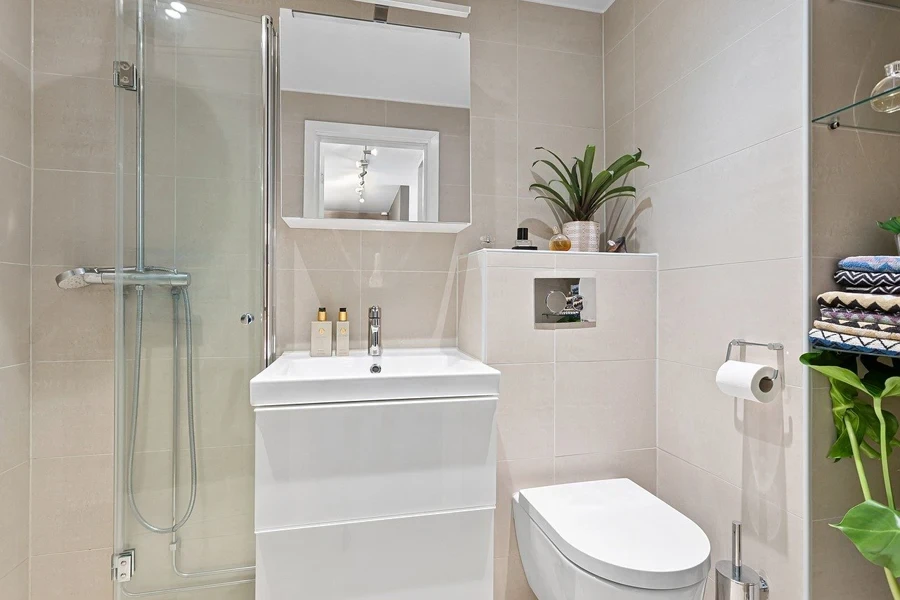 Compact bathroom designs are highly in demand due to space-constraint