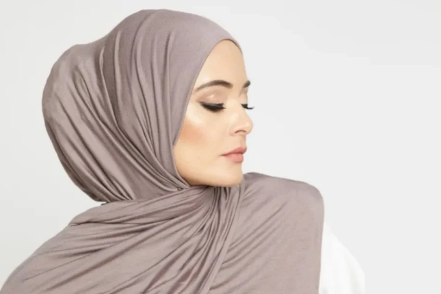 High-Quality Jersey Scarf Stretchy Hijab