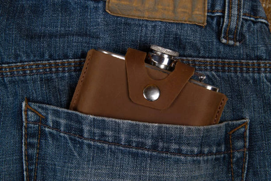 Hip Flask in Jeans Pocket