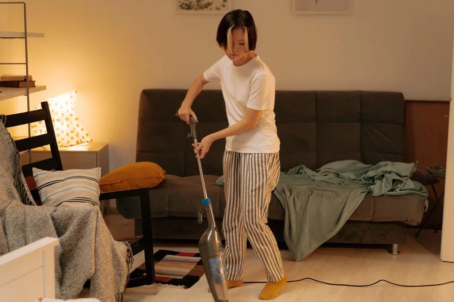 Stick pet vacuum cleaners work well for smaller spaces