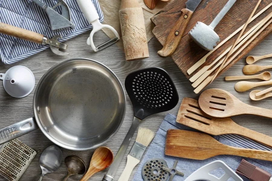 Various Kitchen Utensils