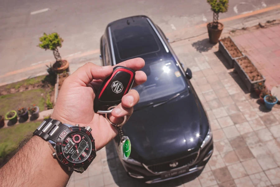 mg car keys