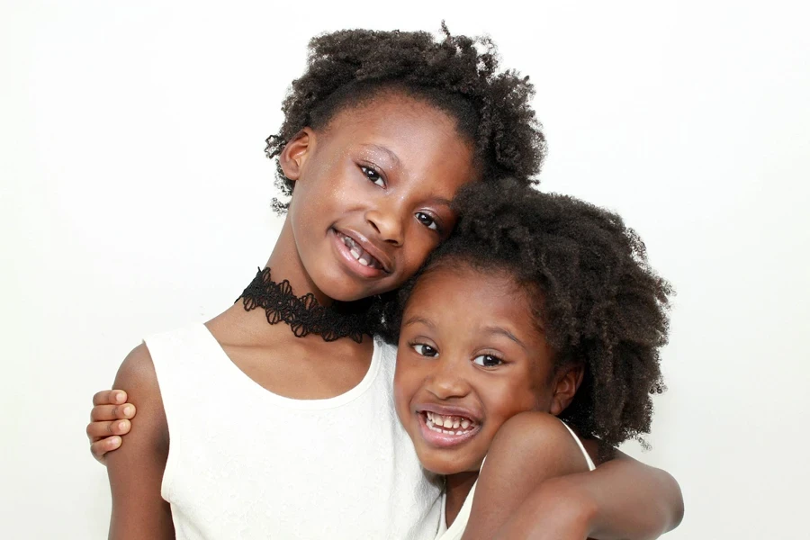 sisters, black hair, hair care