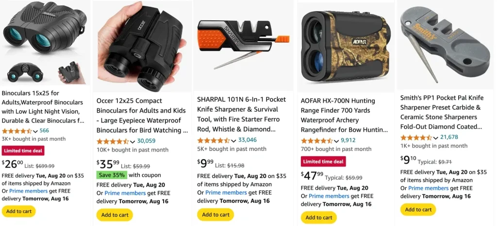 top-selling Hunting Accessories