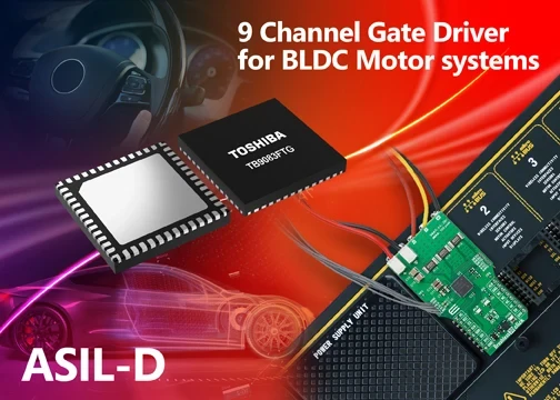 9 Channel Gate Driver for BLDC Motor systems