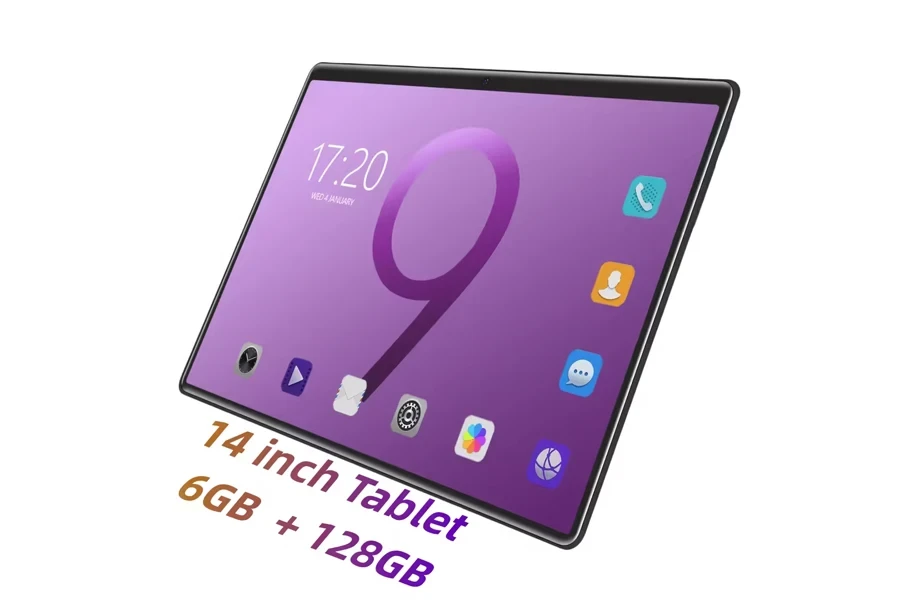 Big Screen 14 inch FHD Touch Screen MTK6769 Octa Core Android 13.0 6GB+128GB WiFi 4G Network Tablet for Education