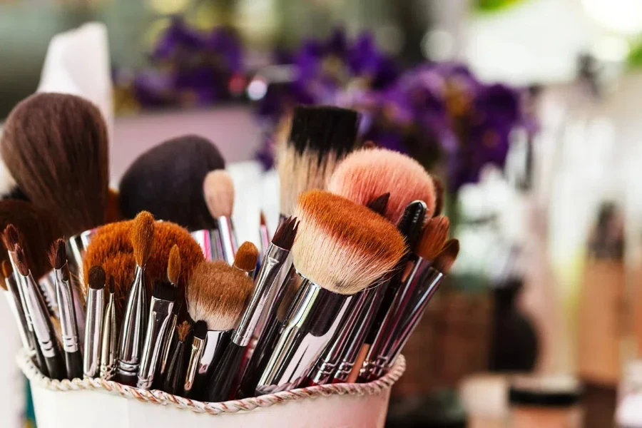 Brush set makeup