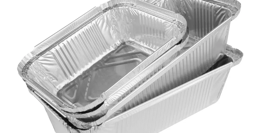 Foil tray for food