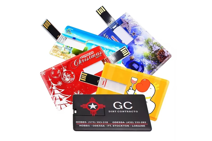 Gitra Custom Logo USB 2.0 3.0 8GB 16GB 32GB 64GB Business Credit Card Shape USB Flash Drive