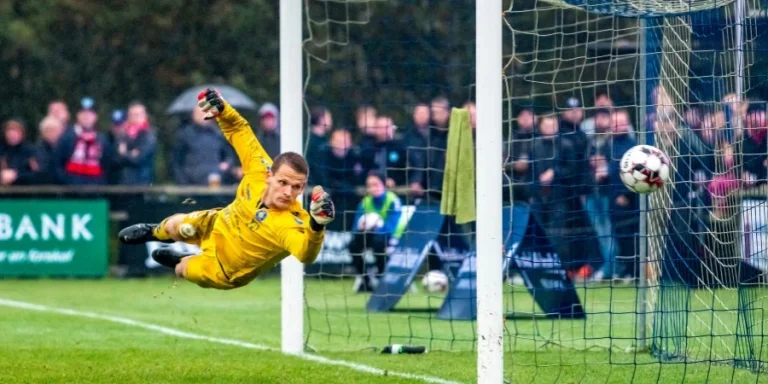 Вратарь летит